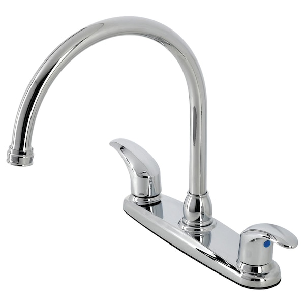 KB6791LLLS 8" Centerset Kitchen Faucet, Polished Chrome